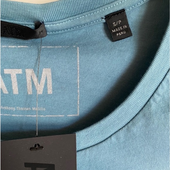 ATM Tie Dye Crew Neck T-Shirt - Picture 6 of 7